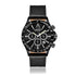 "FREEPORT" MEN`S LEATHER BAND CHRONOGRAPH WATCH