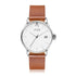 "MANTA" MEN`S LEATHER BAND WATCH