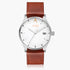 "POIPET" MEN`S LEATHER BAND WATCH