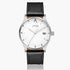 "SUVA" MEN`S LEATHER BAND WATCH