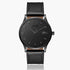 "ROME" MEN`S LEATHER BAND WATCH