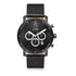"BERLIN" MEN`S LEATHER BAND CHRONOGRAPH WATCH