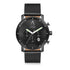 "MADRID" MEN`S LEATHER BAND CHRONOGRAPH WATCH